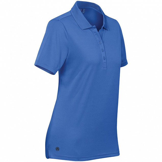 Рубашка поло женская Eclipse H2X-Dry, синяя с логотипом в Санкт-Петербурге заказать по выгодной цене в кибермаркете AvroraStore