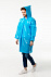 Дождевик-плащ CloudTime, голубой с логотипом в Санкт-Петербурге заказать по выгодной цене в кибермаркете AvroraStore