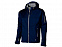 Куртка софтшел Match мужская, темно-синий/серый с логотипом в Санкт-Петербурге заказать по выгодной цене в кибермаркете AvroraStore