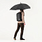 Зонт-трость Dune, черный с логотипом в Санкт-Петербурге заказать по выгодной цене в кибермаркете AvroraStore