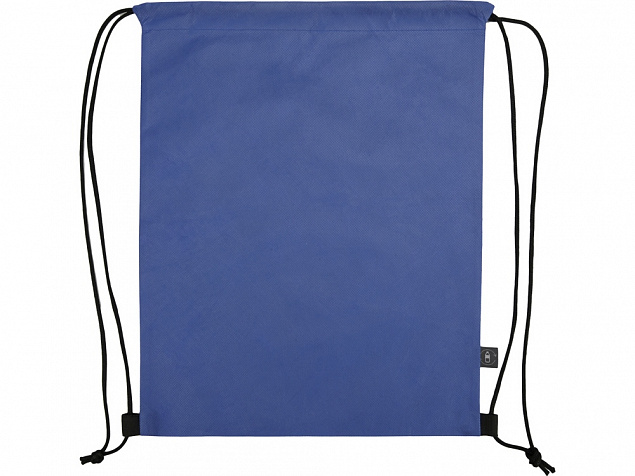 Рюкзак-мешок Reviver из нетканого переработанного материала RPET, синий с логотипом в Санкт-Петербурге заказать по выгодной цене в кибермаркете AvroraStore