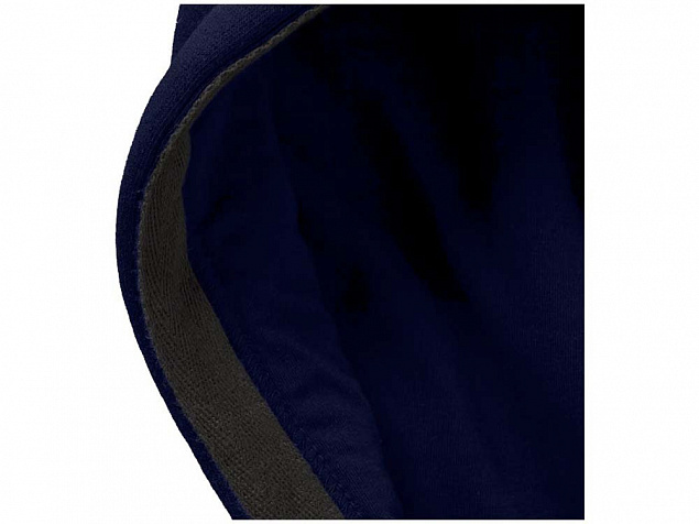 Толстовка Arora мужская с капюшоном, темно-синий с логотипом в Санкт-Петербурге заказать по выгодной цене в кибермаркете AvroraStore