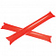 Палки-стучалки для болельщиков «Пошумим», красные с логотипом в Санкт-Петербурге заказать по выгодной цене в кибермаркете AvroraStore