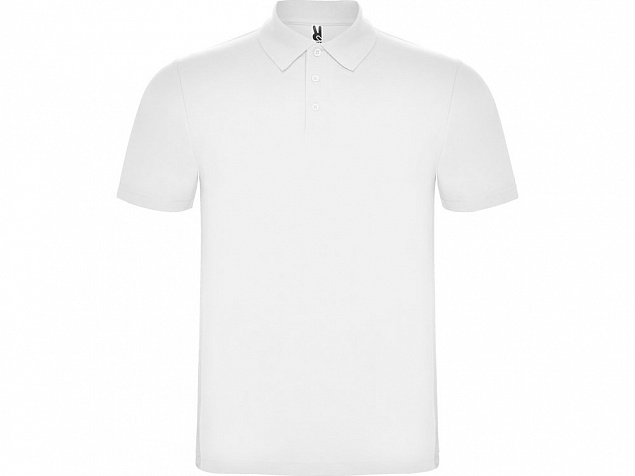 Рубашка поло Austral мужская, белый с логотипом в Санкт-Петербурге заказать по выгодной цене в кибермаркете AvroraStore
