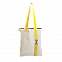 Шоппер Superbag (неокрашенный с желтым) с логотипом в Санкт-Петербурге заказать по выгодной цене в кибермаркете AvroraStore