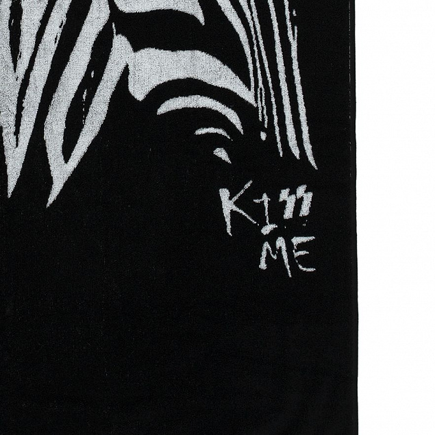 Полотенце «Арт-рокстар. Kiss Me» с логотипом в Санкт-Петербурге заказать по выгодной цене в кибермаркете AvroraStore