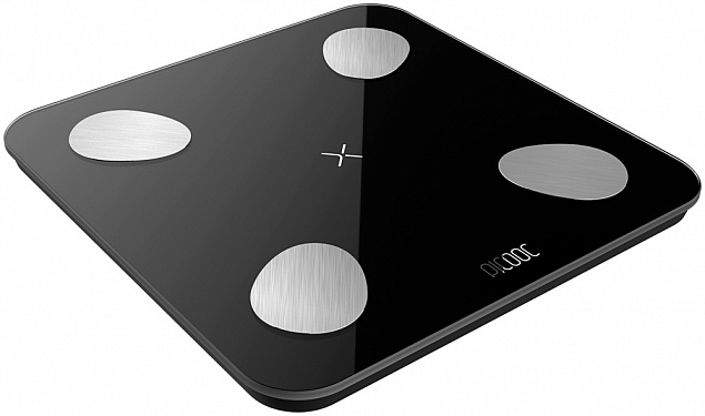 Умные диагностические весы Picooc Mini Lite Black (6924917717469), черный с логотипом в Санкт-Петербурге заказать по выгодной цене в кибермаркете AvroraStore