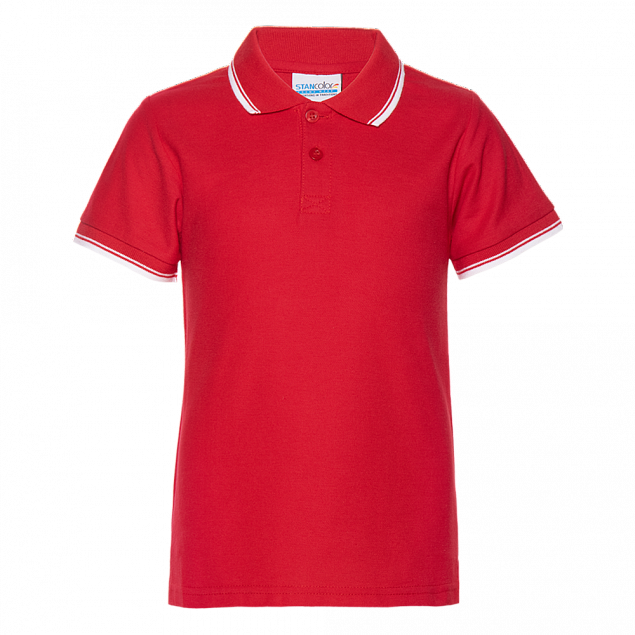 Рубашка поло Рубашка детская 04TJ Красный с логотипом в Санкт-Петербурге заказать по выгодной цене в кибермаркете AvroraStore
