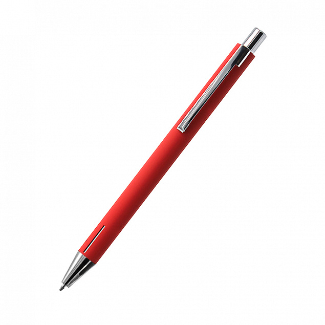 Ручка металлическая Elegant Soft - Красный PP с логотипом в Санкт-Петербурге заказать по выгодной цене в кибермаркете AvroraStore