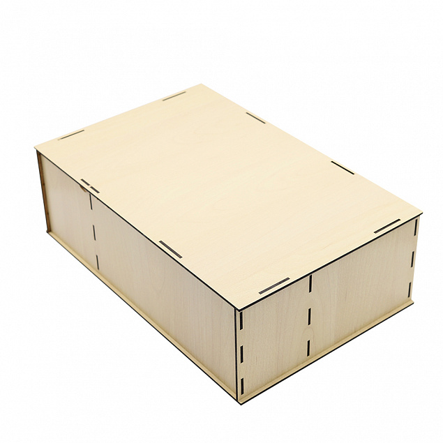 Подарочная коробка ламинированная из HDF 36,3*23,4*12,5 см ( 3 отделения)  с логотипом в Санкт-Петербурге заказать по выгодной цене в кибермаркете AvroraStore