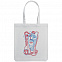 Холщовая сумка «Биполярный медведь», молочно-белая с логотипом в Санкт-Петербурге заказать по выгодной цене в кибермаркете AvroraStore