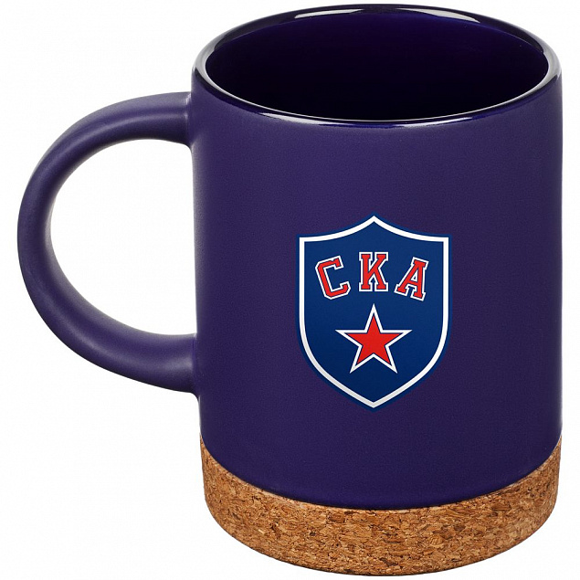 Кружка «СКА» в подарочной коробке, синяя с логотипом в Санкт-Петербурге заказать по выгодной цене в кибермаркете AvroraStore
