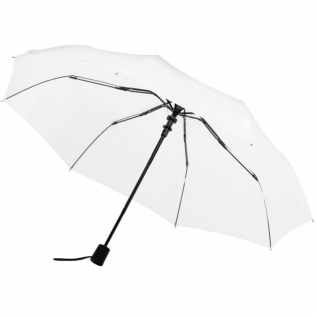 Складной зонт Tomas, белый с логотипом в Санкт-Петербурге заказать по выгодной цене в кибермаркете AvroraStore