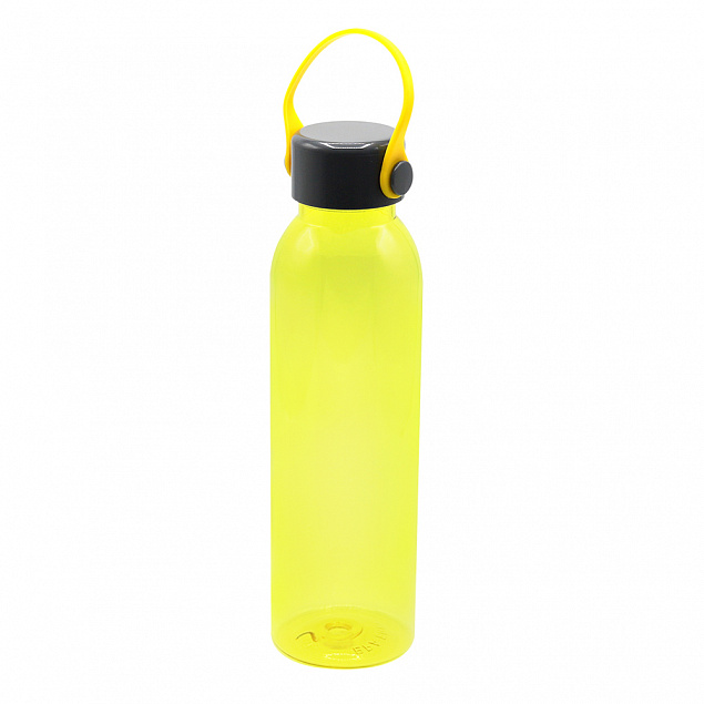 Пластиковая бутылка Chikka, желтый с логотипом в Санкт-Петербурге заказать по выгодной цене в кибермаркете AvroraStore
