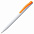 Ручка шариковая Pin, белая с синим с логотипом в Санкт-Петербурге заказать по выгодной цене в кибермаркете AvroraStore