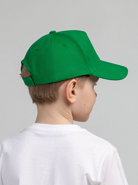 Бейсболка детская Standard Kids, зеленая с логотипом в Санкт-Петербурге заказать по выгодной цене в кибермаркете AvroraStore