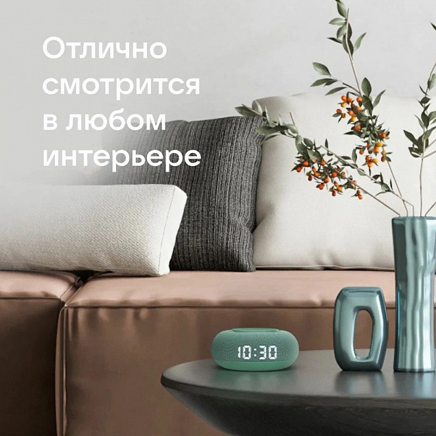 Умная колонка «Капсула Мини» с помощником «Маруся», хвойный зеленый с логотипом в Санкт-Петербурге заказать по выгодной цене в кибермаркете AvroraStore