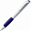 Ручка шариковая Grip, белая с синим с логотипом в Санкт-Петербурге заказать по выгодной цене в кибермаркете AvroraStore