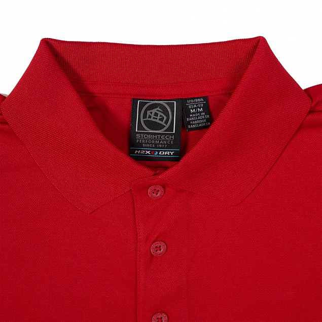 Рубашка поло мужская Eclipse H2X-Dry, черная с логотипом в Санкт-Петербурге заказать по выгодной цене в кибермаркете AvroraStore