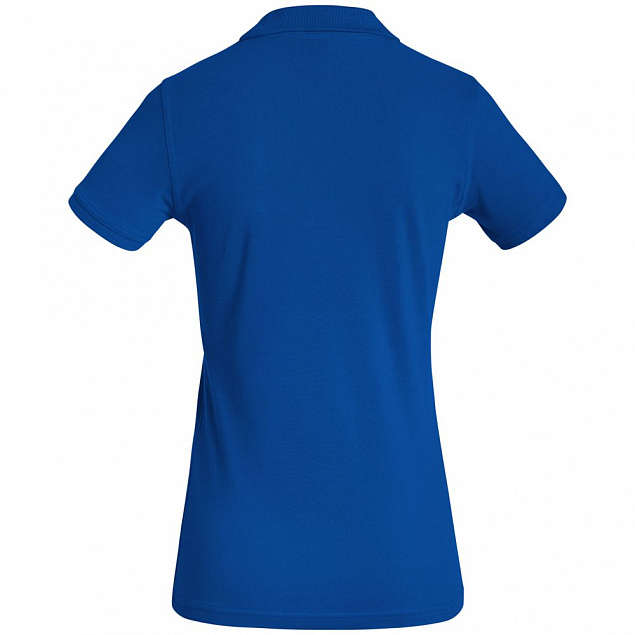 Рубашка поло женская Safran Timeless ярко-синяя с логотипом в Санкт-Петербурге заказать по выгодной цене в кибермаркете AvroraStore
