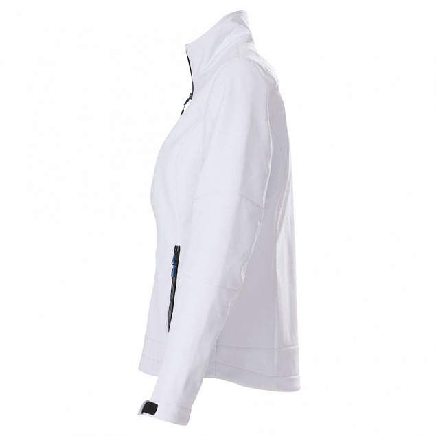Куртка софтшелл женская TRIAL LADY, белая с логотипом в Санкт-Петербурге заказать по выгодной цене в кибермаркете AvroraStore