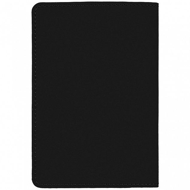 Обложка для паспорта Alaska, черная с логотипом в Санкт-Петербурге заказать по выгодной цене в кибермаркете AvroraStore