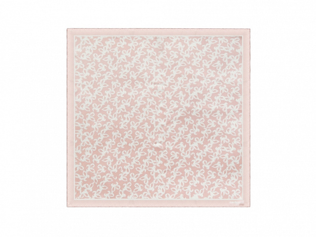 Шелковый платок Hirondelle Light Pink с логотипом в Санкт-Петербурге заказать по выгодной цене в кибермаркете AvroraStore