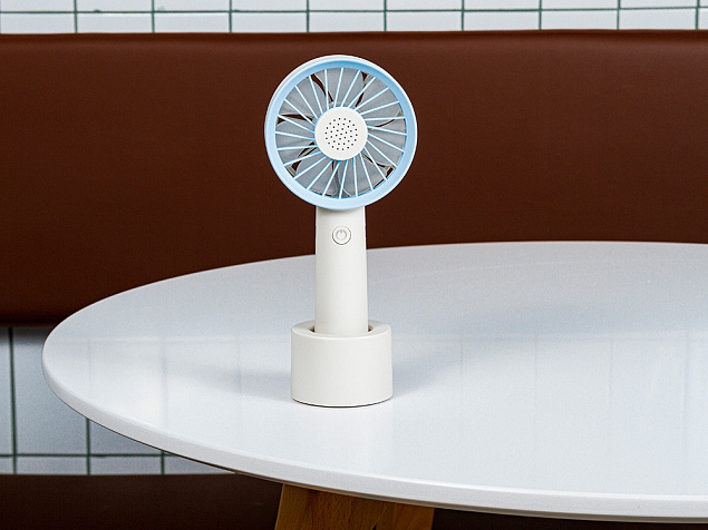 Портативный вентилятор Rombica FLOW Handy Fan I White с логотипом в Санкт-Петербурге заказать по выгодной цене в кибермаркете AvroraStore