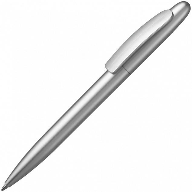 Ручка шариковая Moor Silver, серебристая с логотипом в Санкт-Петербурге заказать по выгодной цене в кибермаркете AvroraStore