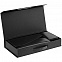 Коробка с ручкой Platt, черная с логотипом в Санкт-Петербурге заказать по выгодной цене в кибермаркете AvroraStore