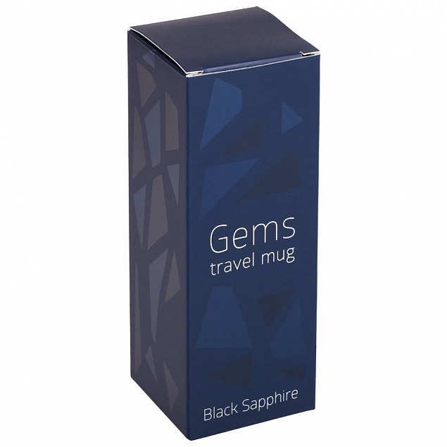 Термостакан Gems Black Sapphire, черный сапфир с логотипом в Санкт-Петербурге заказать по выгодной цене в кибермаркете AvroraStore