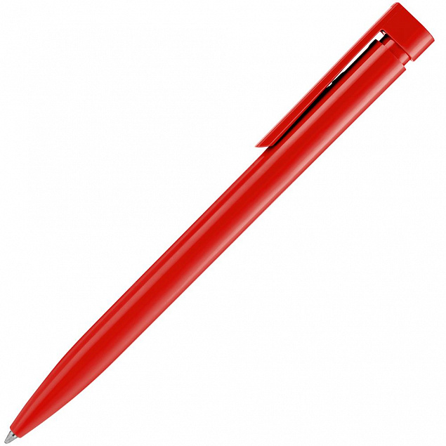 Ручка шариковая Liberty Polished, красная с логотипом в Санкт-Петербурге заказать по выгодной цене в кибермаркете AvroraStore