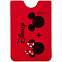Чехол для карточки «Минни и Микки», красный с логотипом в Санкт-Петербурге заказать по выгодной цене в кибермаркете AvroraStore