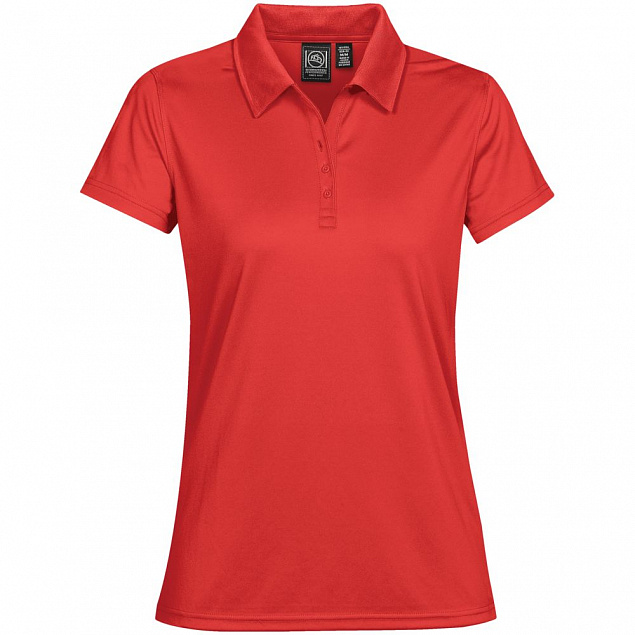 Рубашка поло женская Eclipse H2X-Dry, красная с логотипом в Санкт-Петербурге заказать по выгодной цене в кибермаркете AvroraStore
