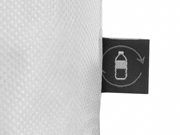 Сумка-шоппер Reviver из нетканого переработанного материала RPET, белый с логотипом в Санкт-Петербурге заказать по выгодной цене в кибермаркете AvroraStore