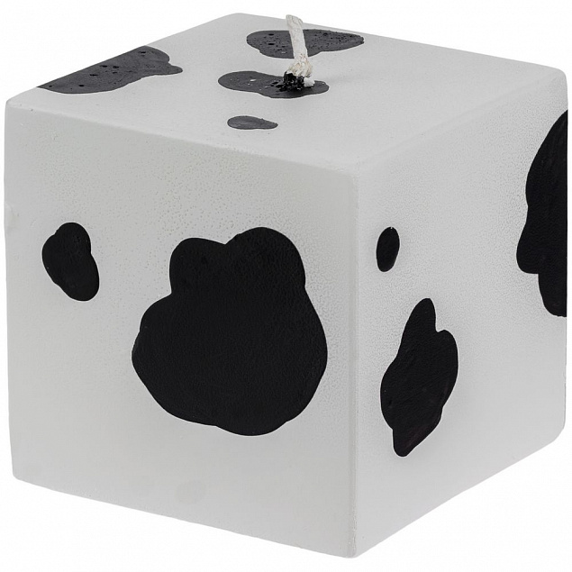 Свеча «Spotted Cow», куб с логотипом в Санкт-Петербурге заказать по выгодной цене в кибермаркете AvroraStore