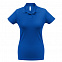 Рубашка поло женская ID.001 ярко-синяя с логотипом в Санкт-Петербурге заказать по выгодной цене в кибермаркете AvroraStore