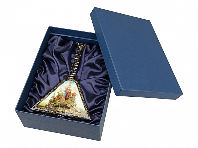 Подарочный набор Музыкальная Россия: балалайка, книга  RUSSIA с логотипом в Санкт-Петербурге заказать по выгодной цене в кибермаркете AvroraStore