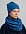 Шапка Vozduh, синяя с логотипом в Санкт-Петербурге заказать по выгодной цене в кибермаркете AvroraStore