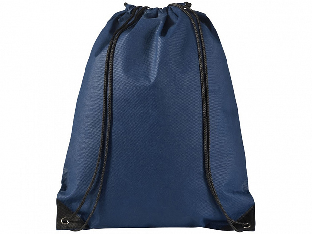 Рюкзак-мешок Evergreen, темно-синий с логотипом в Санкт-Петербурге заказать по выгодной цене в кибермаркете AvroraStore