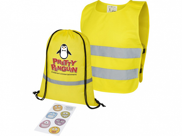 Benedikte комплект для обеспечения безопасности и видимости для детей 3–6 лет, неоново-желтый с логотипом в Санкт-Петербурге заказать по выгодной цене в кибермаркете AvroraStore