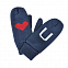 Варежки "LOVE YOU" с теплой подкладкой с логотипом в Санкт-Петербурге заказать по выгодной цене в кибермаркете AvroraStore