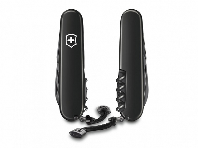 Нож перочинный «Spartan Onyx Black», 91 мм, 12 функций с логотипом в Санкт-Петербурге заказать по выгодной цене в кибермаркете AvroraStore