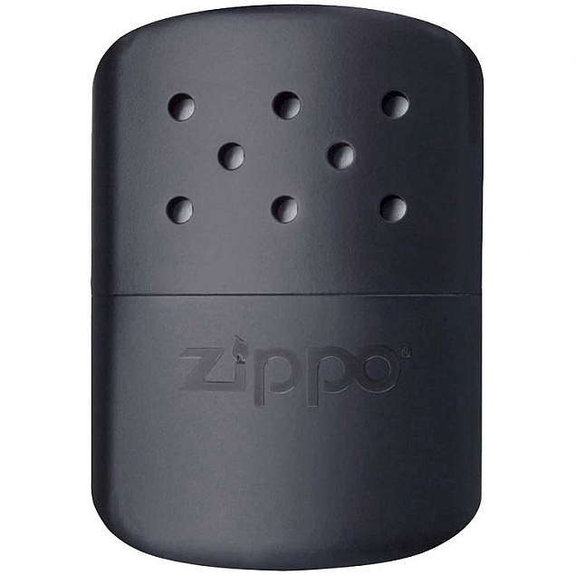 Каталитическая грелка для рук Zippo, черная с логотипом в Санкт-Петербурге заказать по выгодной цене в кибермаркете AvroraStore