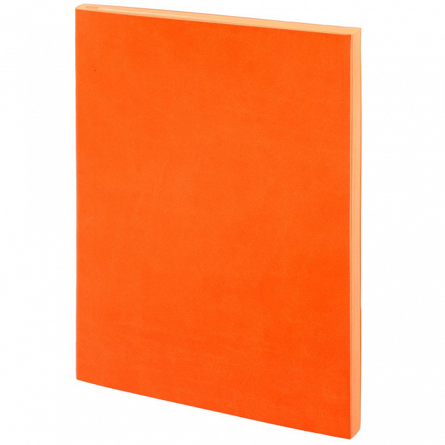 Ежедневник Flat, недатированный, оранжевый с логотипом в Санкт-Петербурге заказать по выгодной цене в кибермаркете AvroraStore