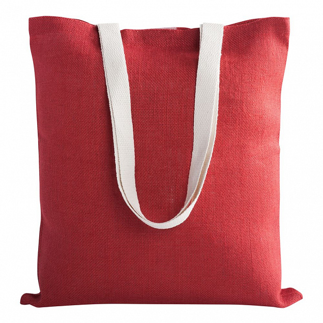 Холщовая сумка на плечо Juhu, красная с логотипом в Санкт-Петербурге заказать по выгодной цене в кибермаркете AvroraStore