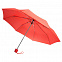 Зонт складной Basic, красный с логотипом в Санкт-Петербурге заказать по выгодной цене в кибермаркете AvroraStore