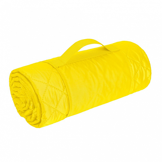 Плед для пикника Comfy, желтый с логотипом в Санкт-Петербурге заказать по выгодной цене в кибермаркете AvroraStore