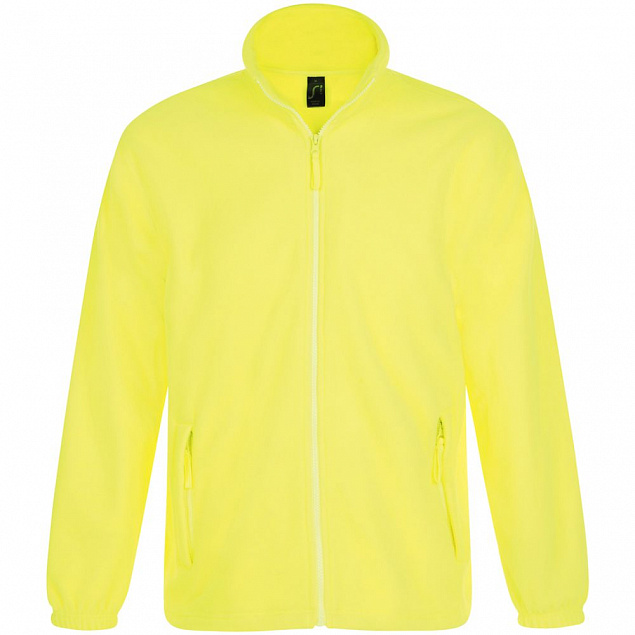 Куртка мужская North, желтый неон с логотипом в Санкт-Петербурге заказать по выгодной цене в кибермаркете AvroraStore