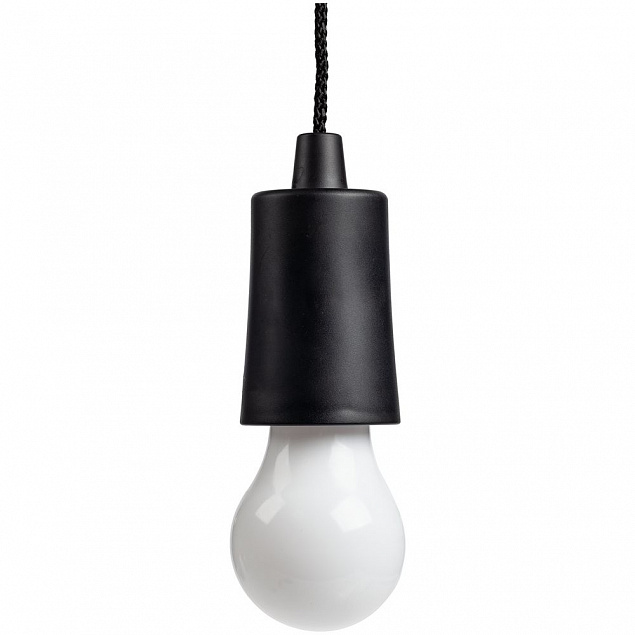 Лампа портативная Lumin, черная с логотипом в Санкт-Петербурге заказать по выгодной цене в кибермаркете AvroraStore